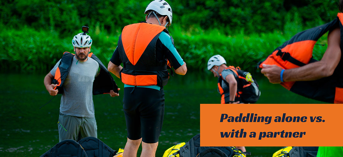 Paddling Alone Vs With A Partner