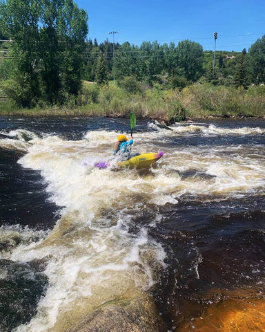 The medium Antix 2.0 through A Wave on the Yampa River