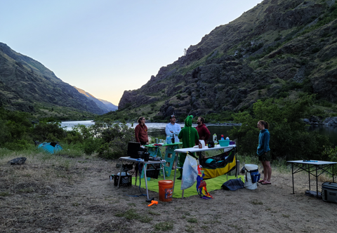 River Camp Kitchen Snake River